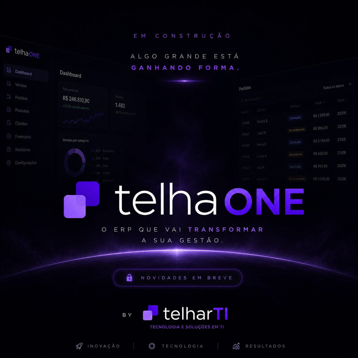 Telha One — algo grande está ganhando forma